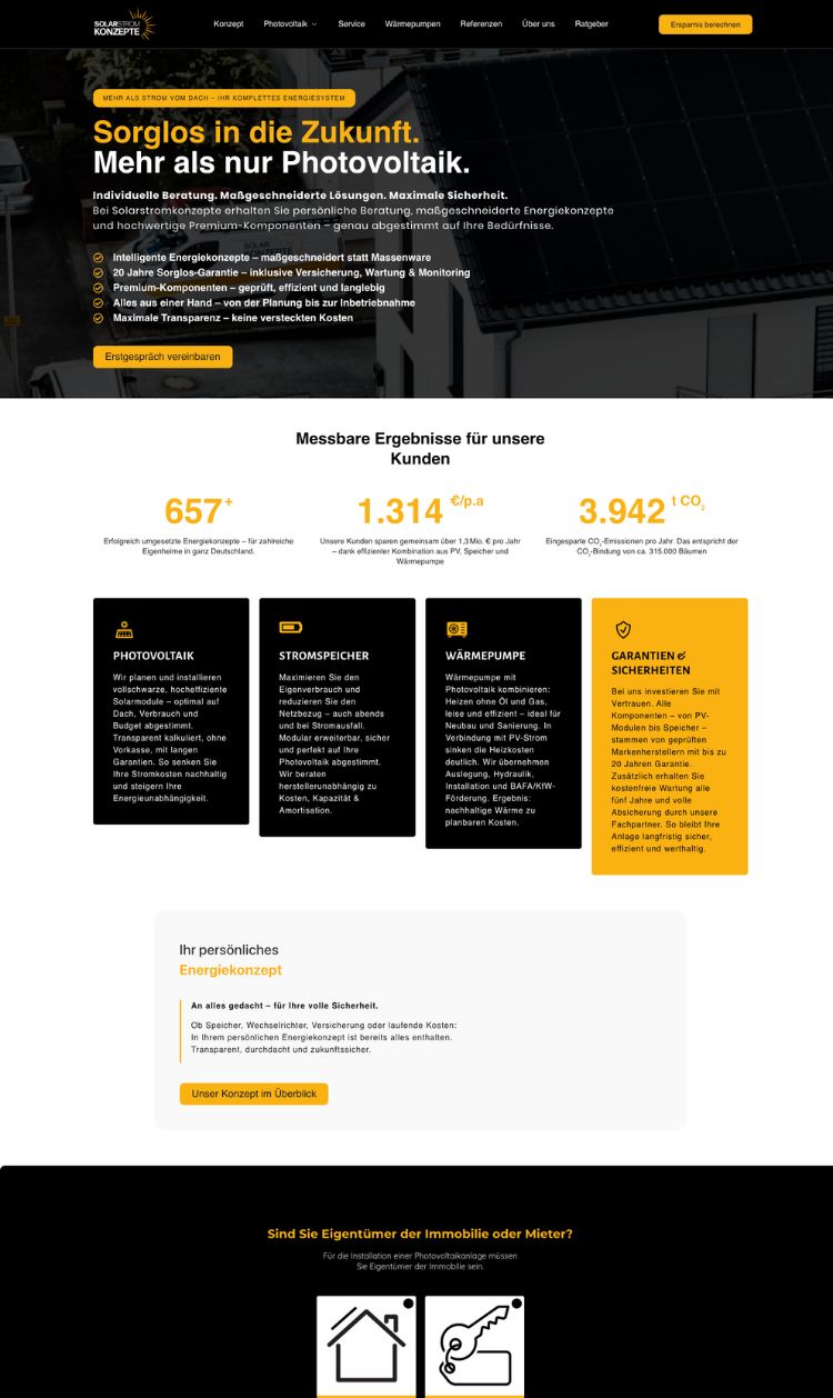 Webdesign Referenzen